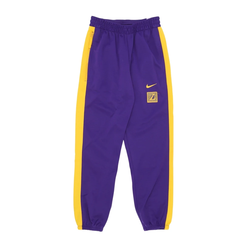 Nike NBA Starting Five Fleece Broek Purple Heren