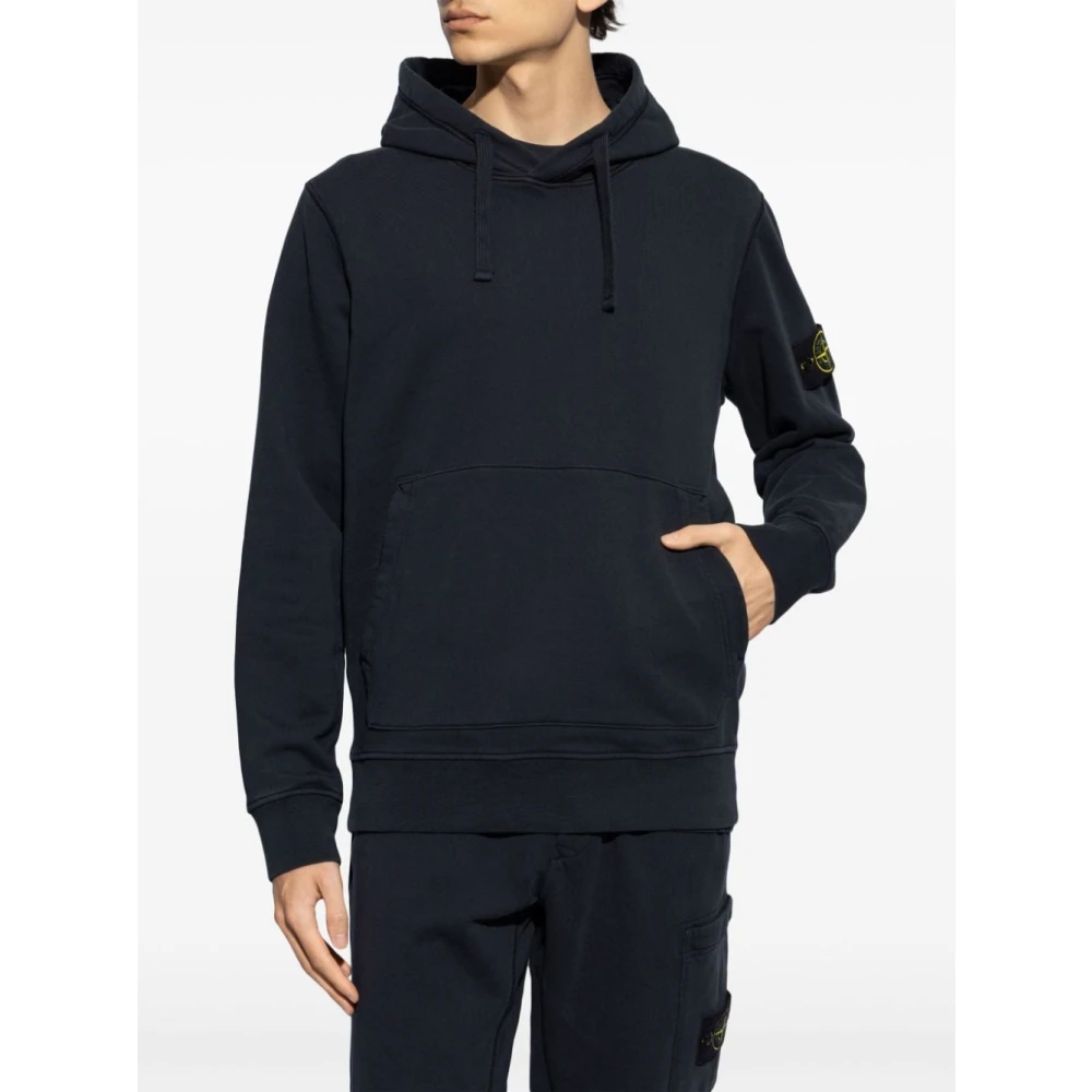 Stone Island Blauwe Sweater Collectie Blue Heren