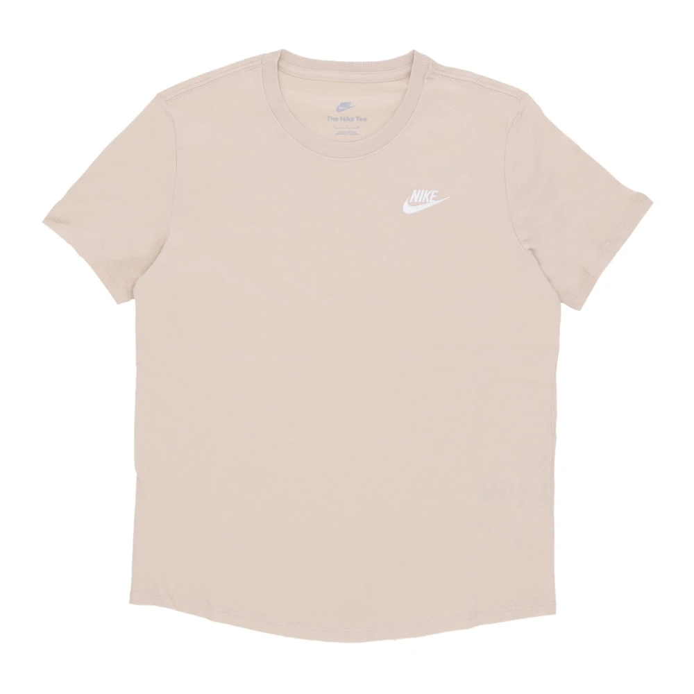Nike Sportswear Club T-shirt Beige Dames