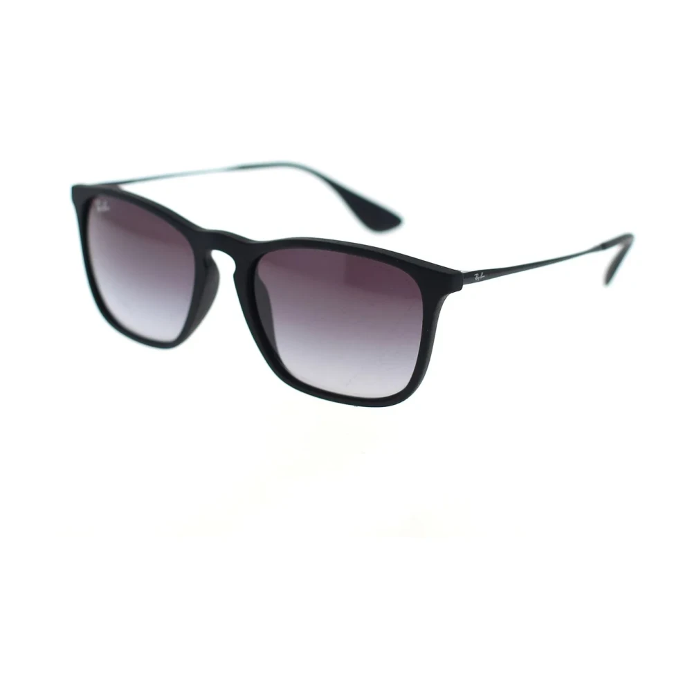 Ray-Ban Unisex Black Square Keyhole Sunglasses Chris Rb4187