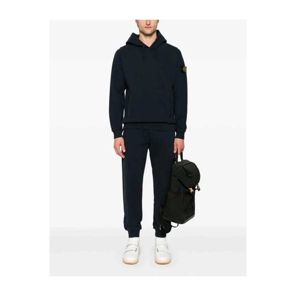 Stone Island Blauwe Stijlvolle Broek Blue Heren