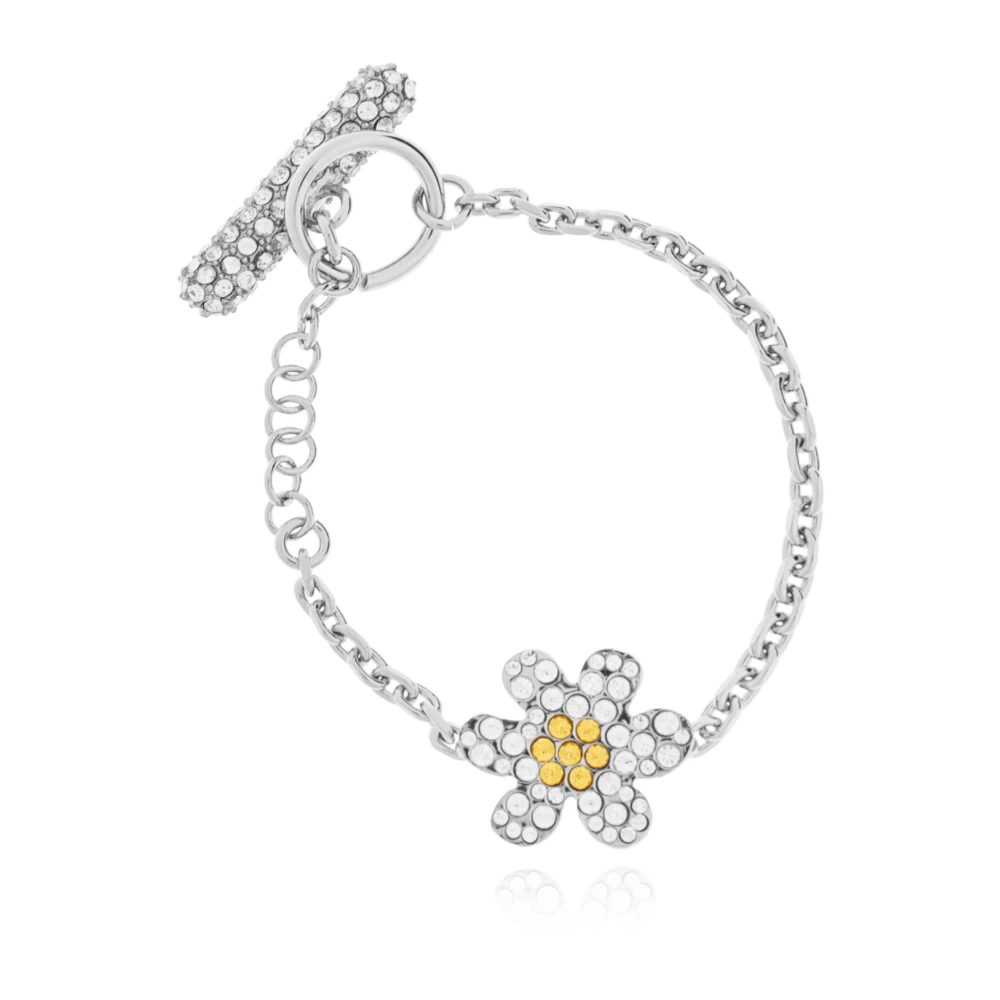 Marni Donna Giallo Bracciale Con Margherita In Strass Gialli - Immagine 2