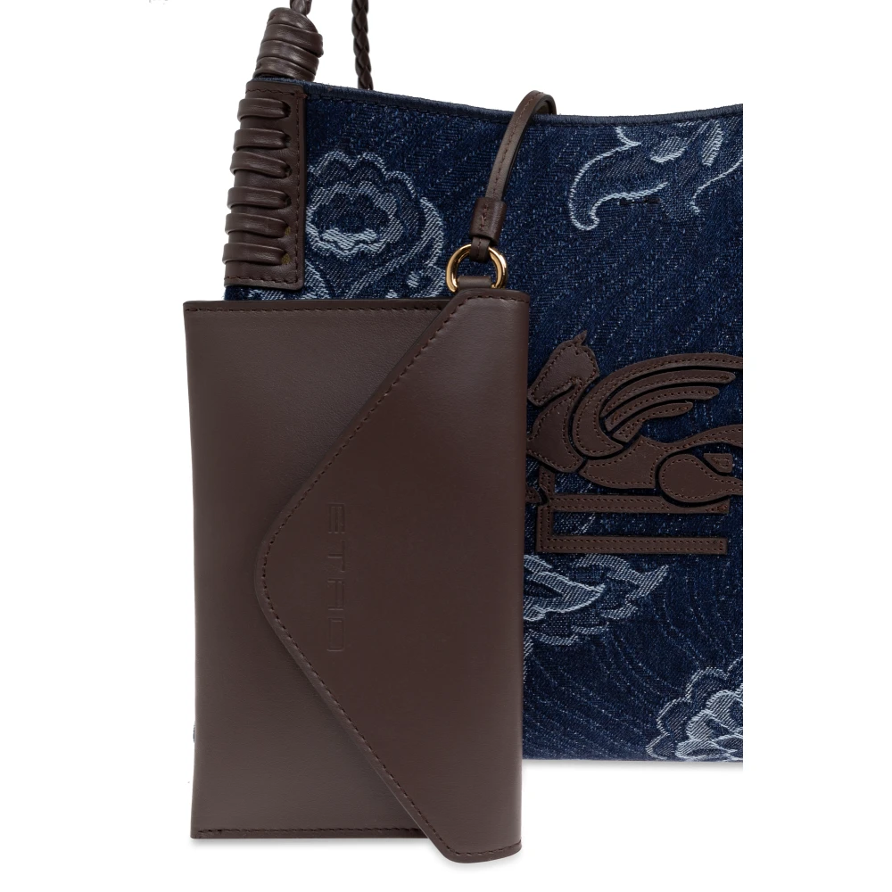ETRO shopper type tas Blue Dames