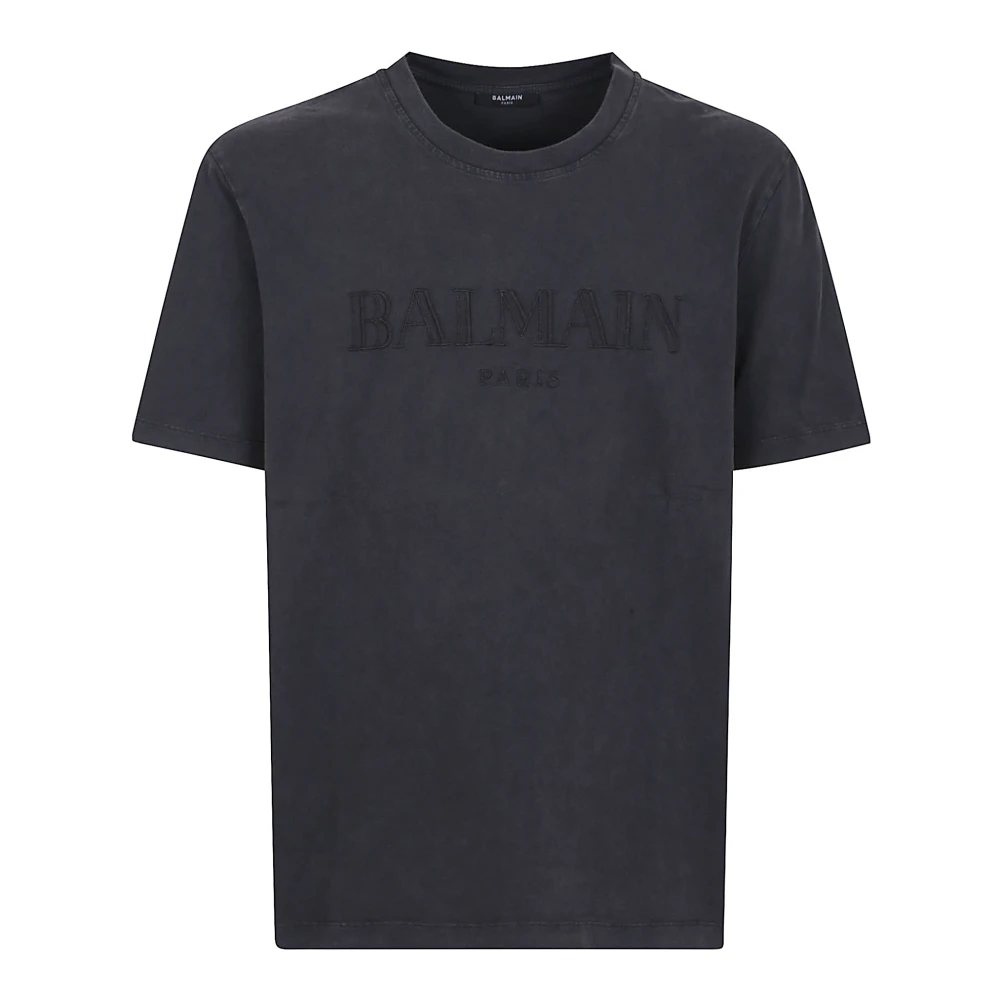 Balmain - Tops > T-Shirts - Blue - Balmain - Modalova