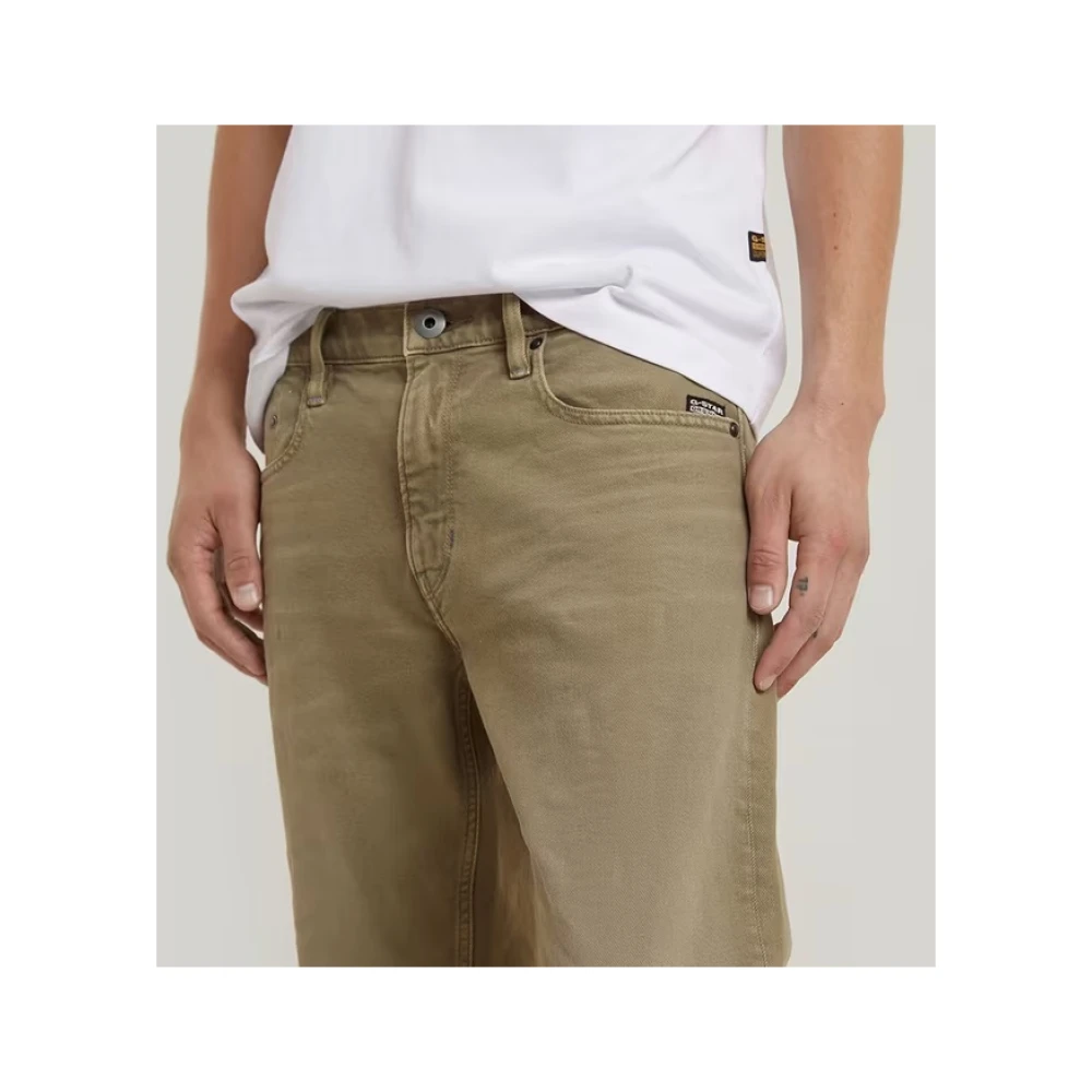 G-Star Straight Renaissance Jeans Brown Heren