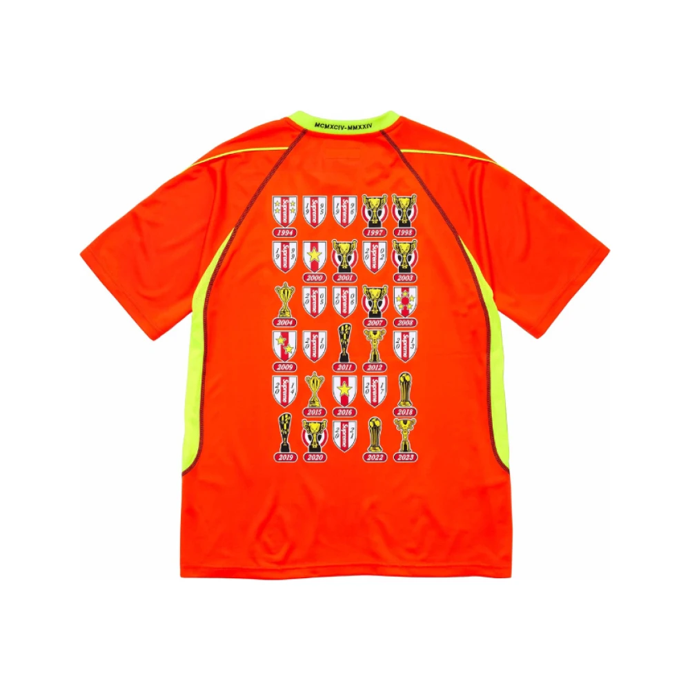 Supreme Oranje Voetbal T-shirt Orange Heren
