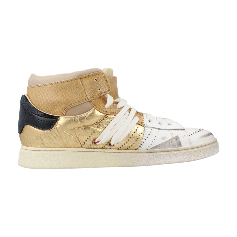 Hidnander Lace-Up Sneakers Heren Schoenen Geel