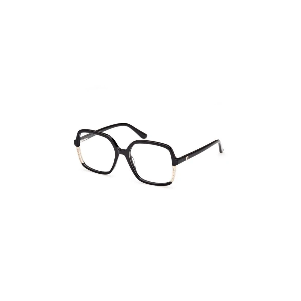 Guess Black Glasses, Female, 53 Mm, Optical Frame
