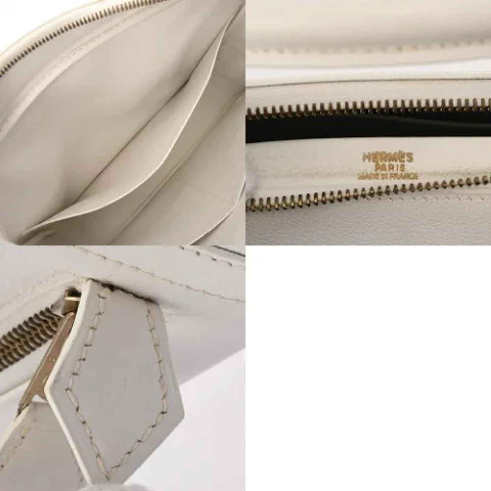 Hermès Vintage Pre-owned Leather briefcases White Heren