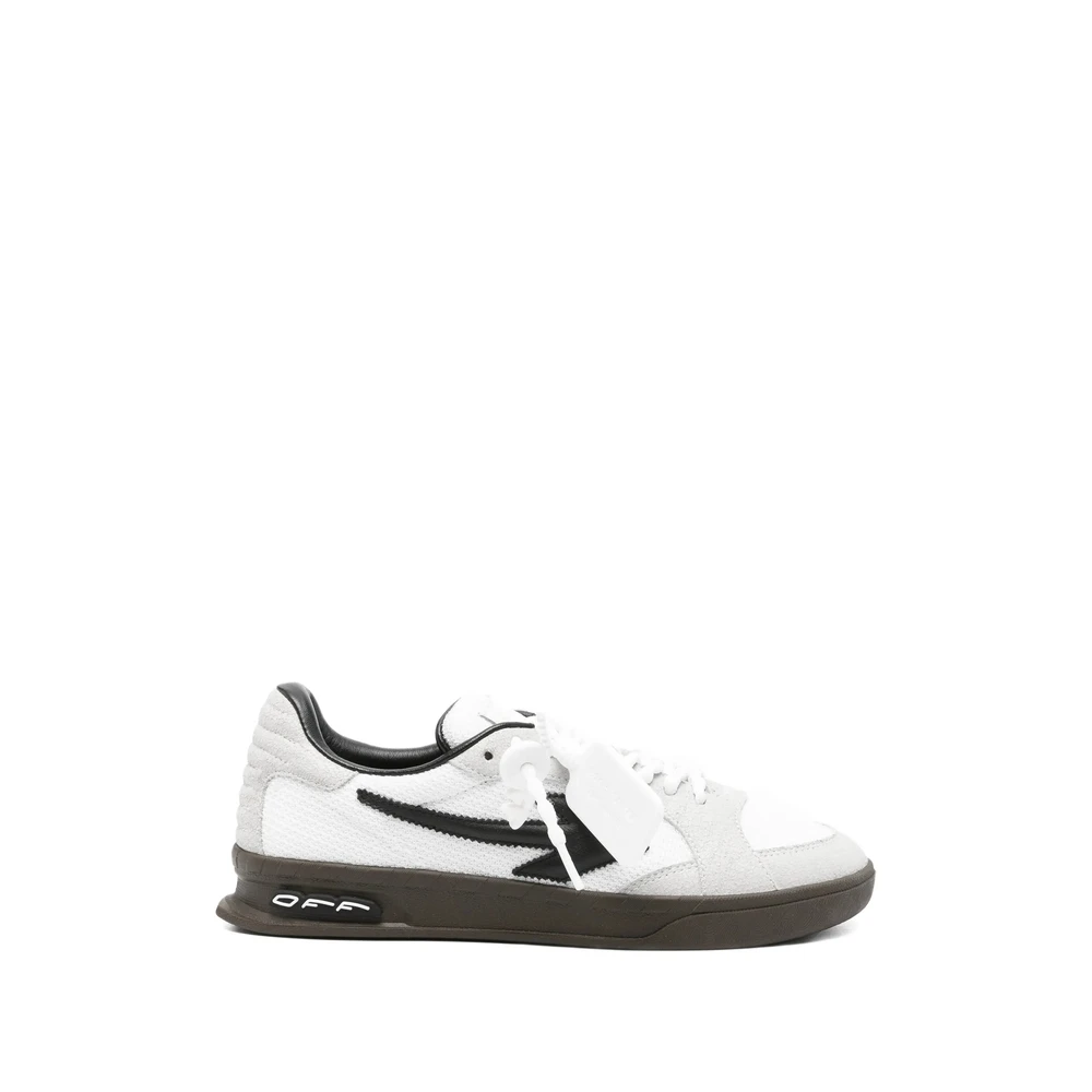 Off Arrow Appliqué Sneakers Heren Schoenen Wit