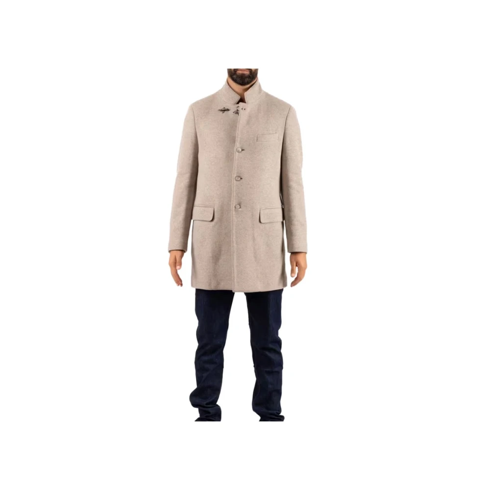 Fay Hombre Beige Abrigos, Talla: L