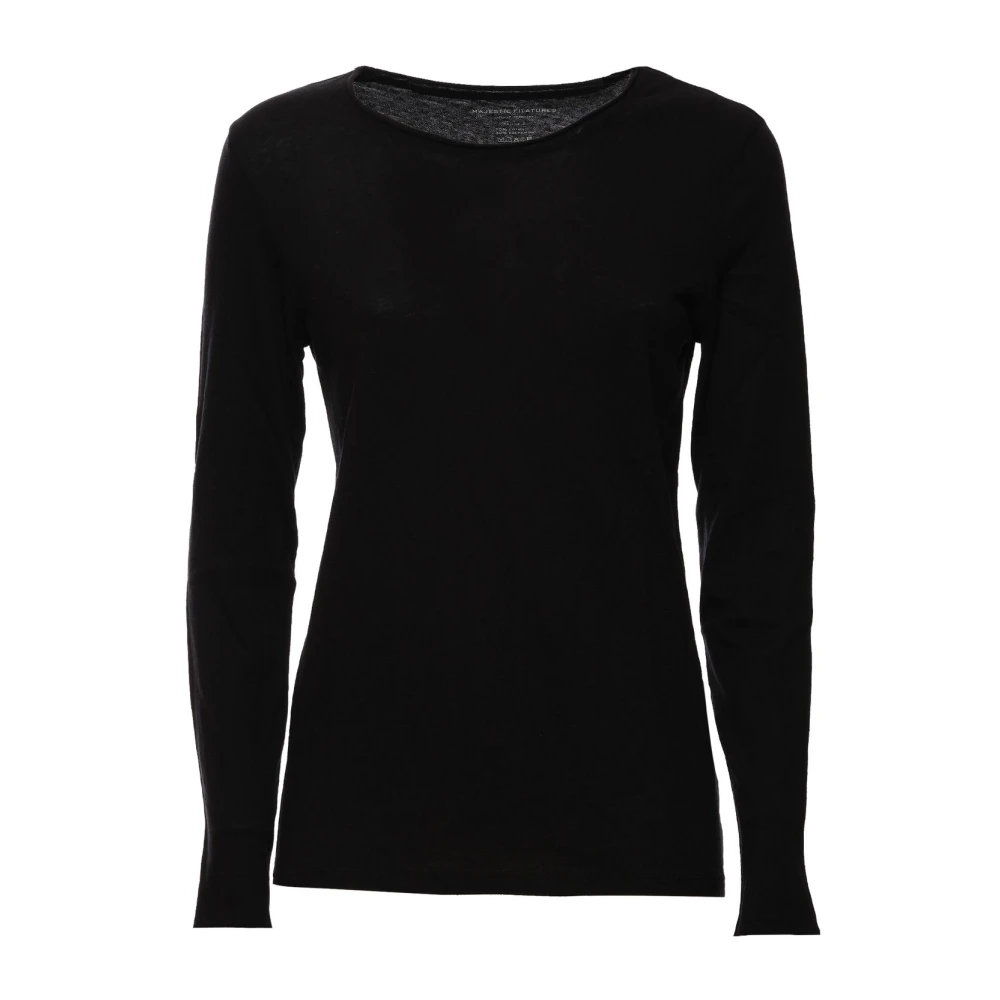 Majestic filatures T-Shirt en Polo Black Dames