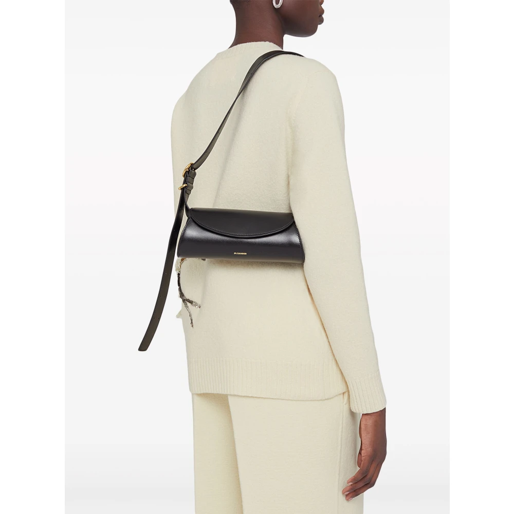 Jil Sander Handtas Black Dames