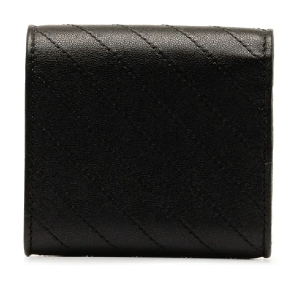 Gucci Vintage Pre-owned Leather wallets Black Dames