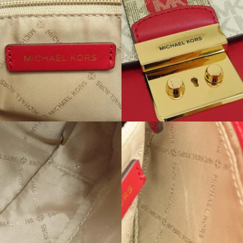 Michael Kors Pre-owned Plastic shoulder-bags White Dames
