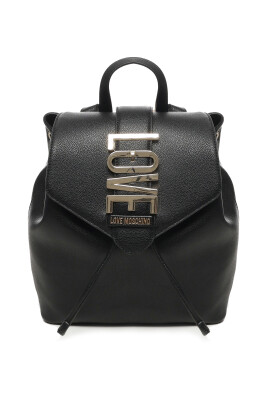 black-flap-closure-backpack