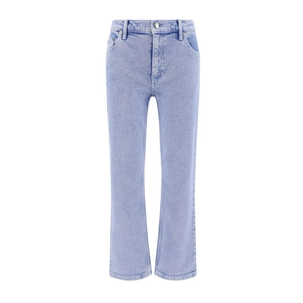 TORY BURCH Stretch katoen denim jeans gemaakt in Italië Blue Dames