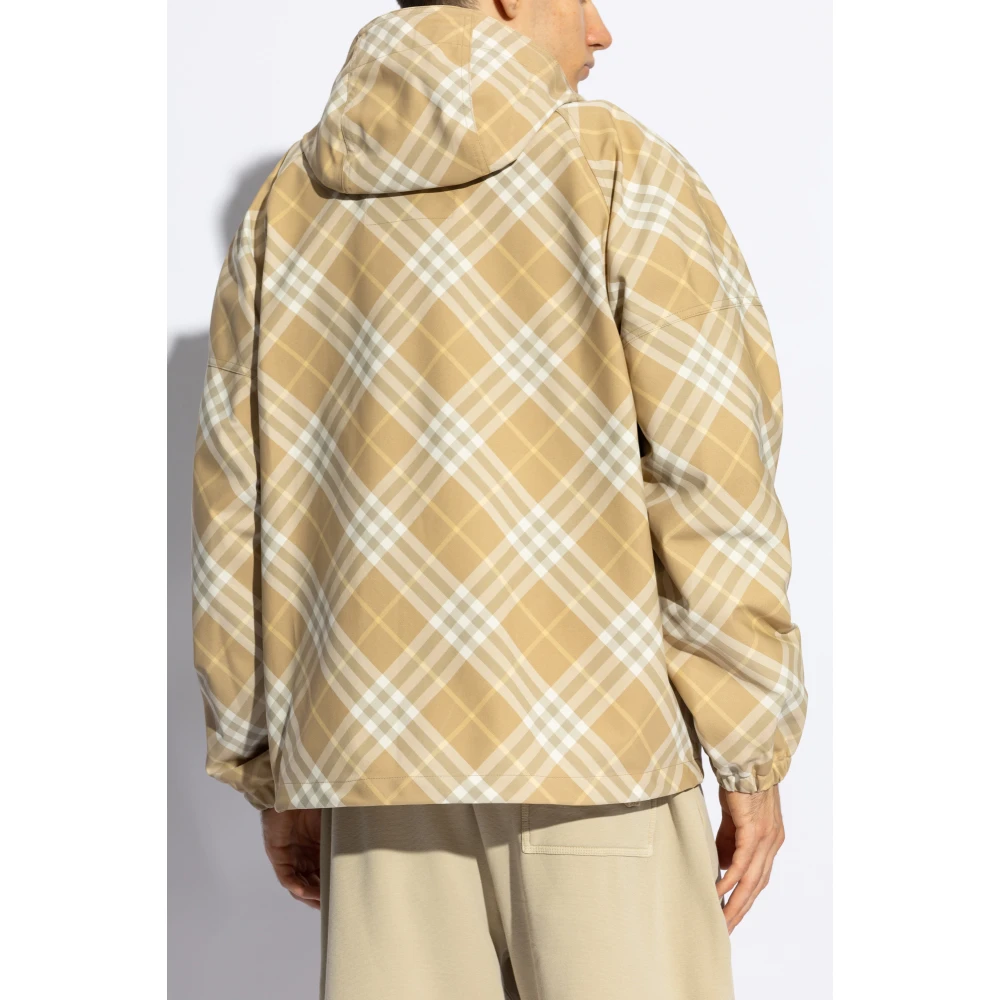 Burberry Capuchonjas Multicolor Heren