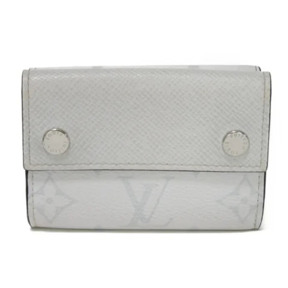 Louis Vuitton Vintage Pre-owned Canvas wallets White Dames