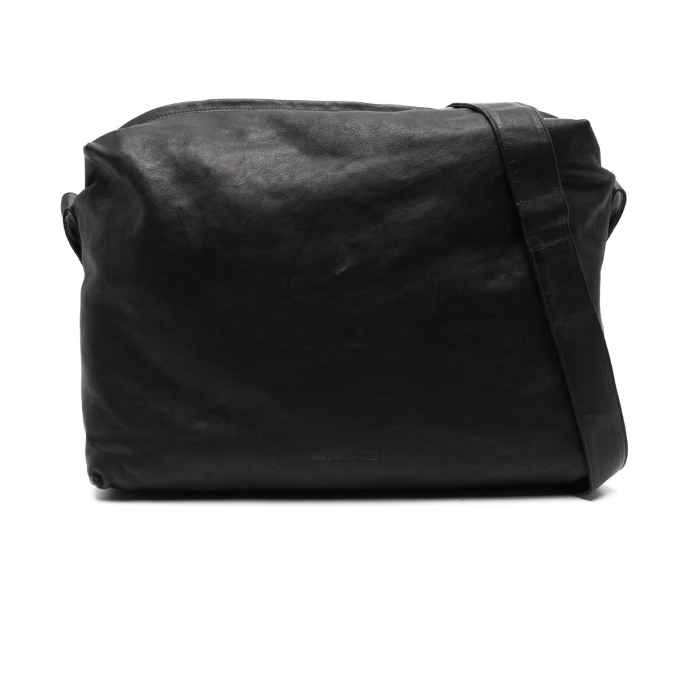 Ann Demeulemeester Vintage Schoudertas Soft Medium Black Dames