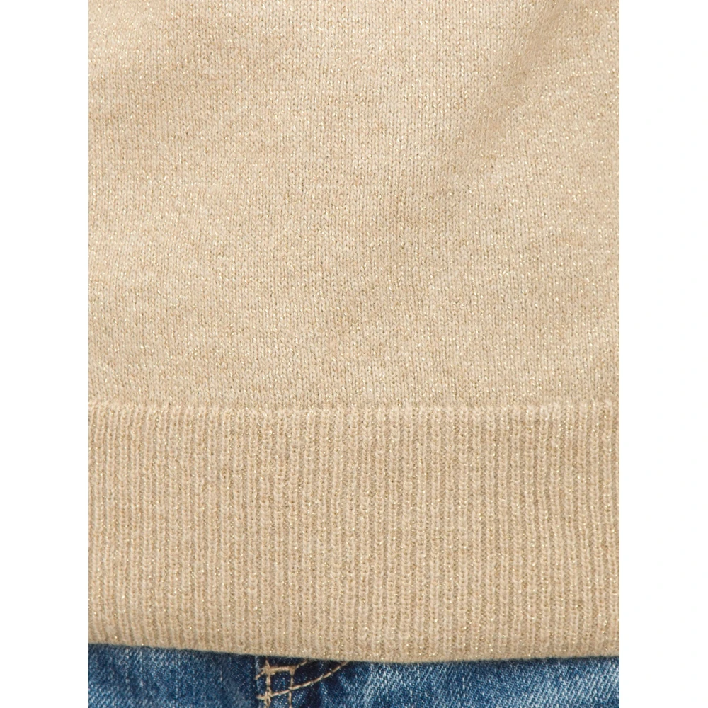 Armani Exchange Stijlvolle Pullover in Goud Yellow Dames