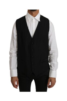 black-wool-v-neck-formal-vest