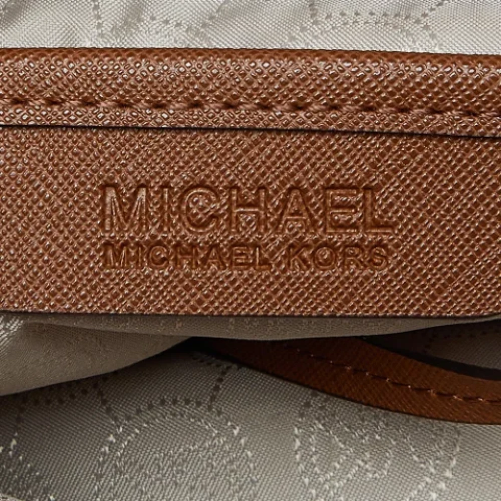 Michael Kors Pre-owned Leather totes Brown Dames