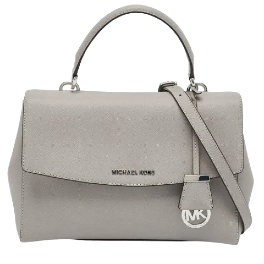 Michael Kors Pre-owned Leather handbags Gray Dames