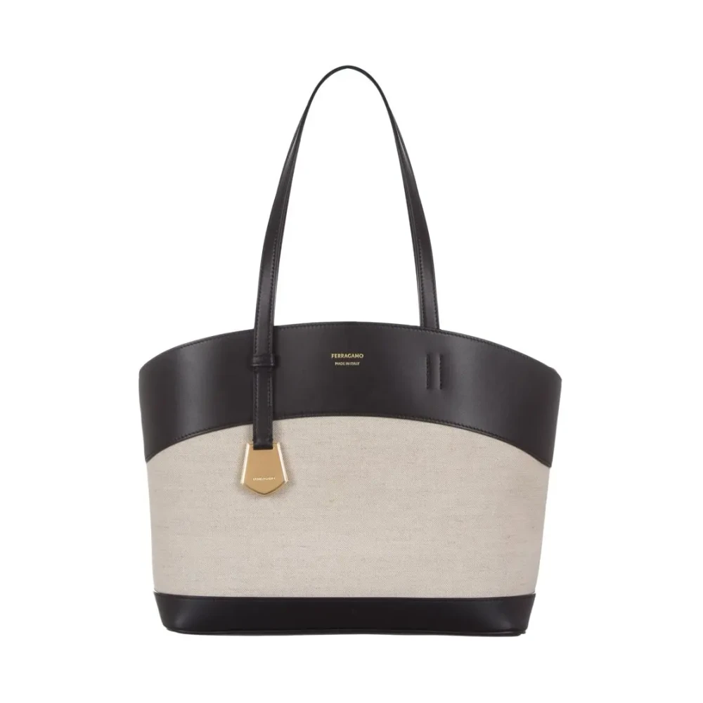 Salvatore Ferragamo Stijlvolle Leren Tas voor Dagelijks Gebruik Multicolor Dames