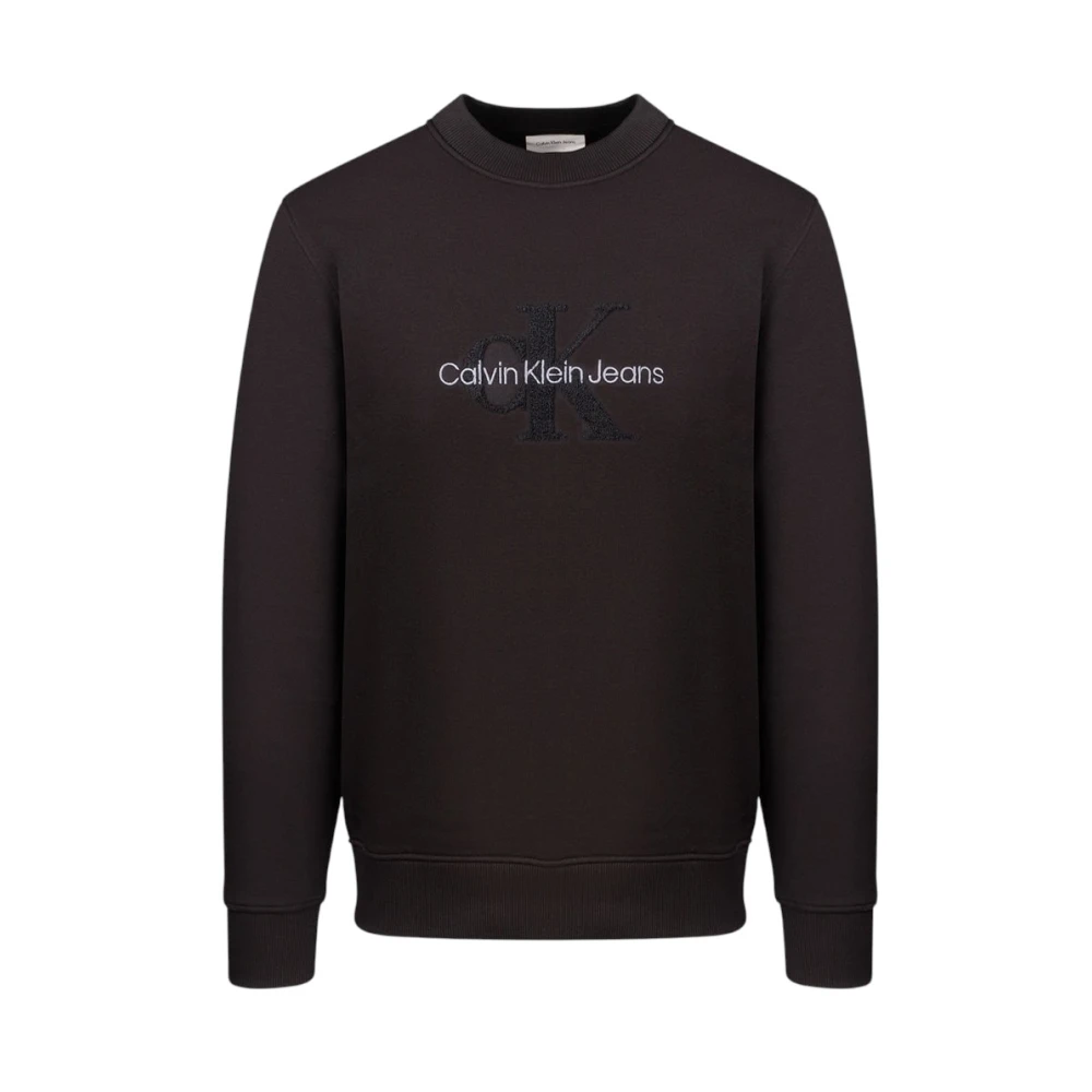 Calvin Klein Stijlvolle Sweatshirt voor Mannen Black Heren