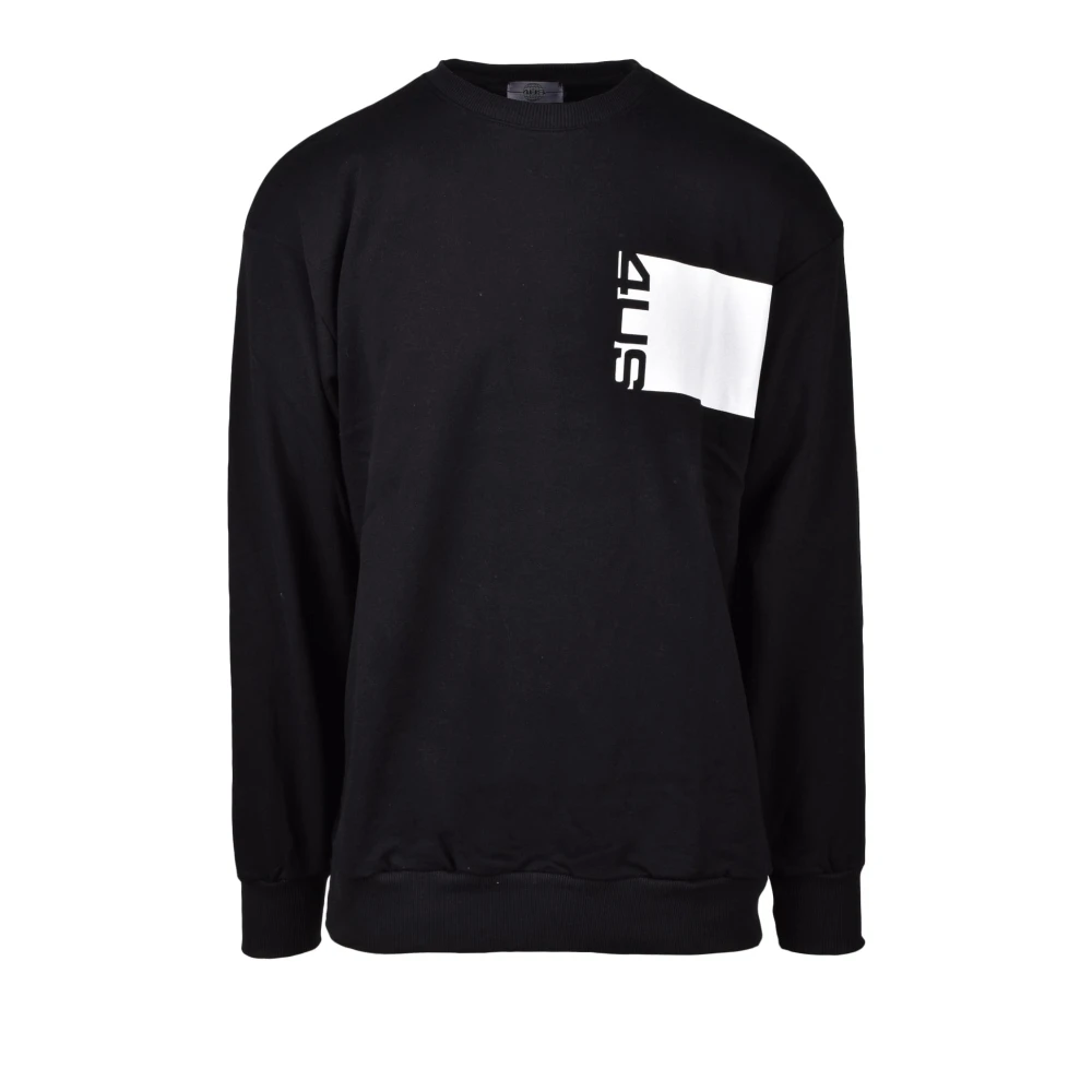 Paciotti Katoenen Stijlvolle Top Black Heren