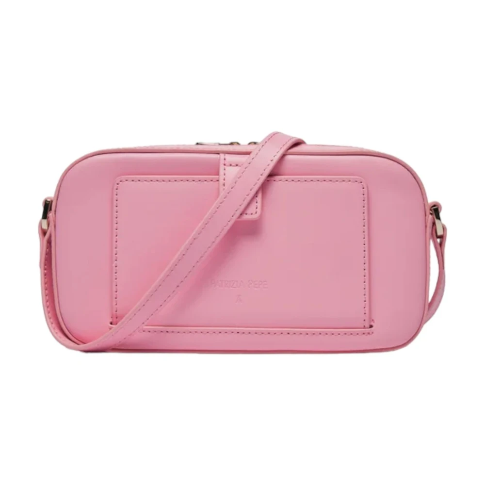 PATRIZIA PEPE Stijlvolle Crossbodytassen voor Dagelijks Gebruik Pink Dames