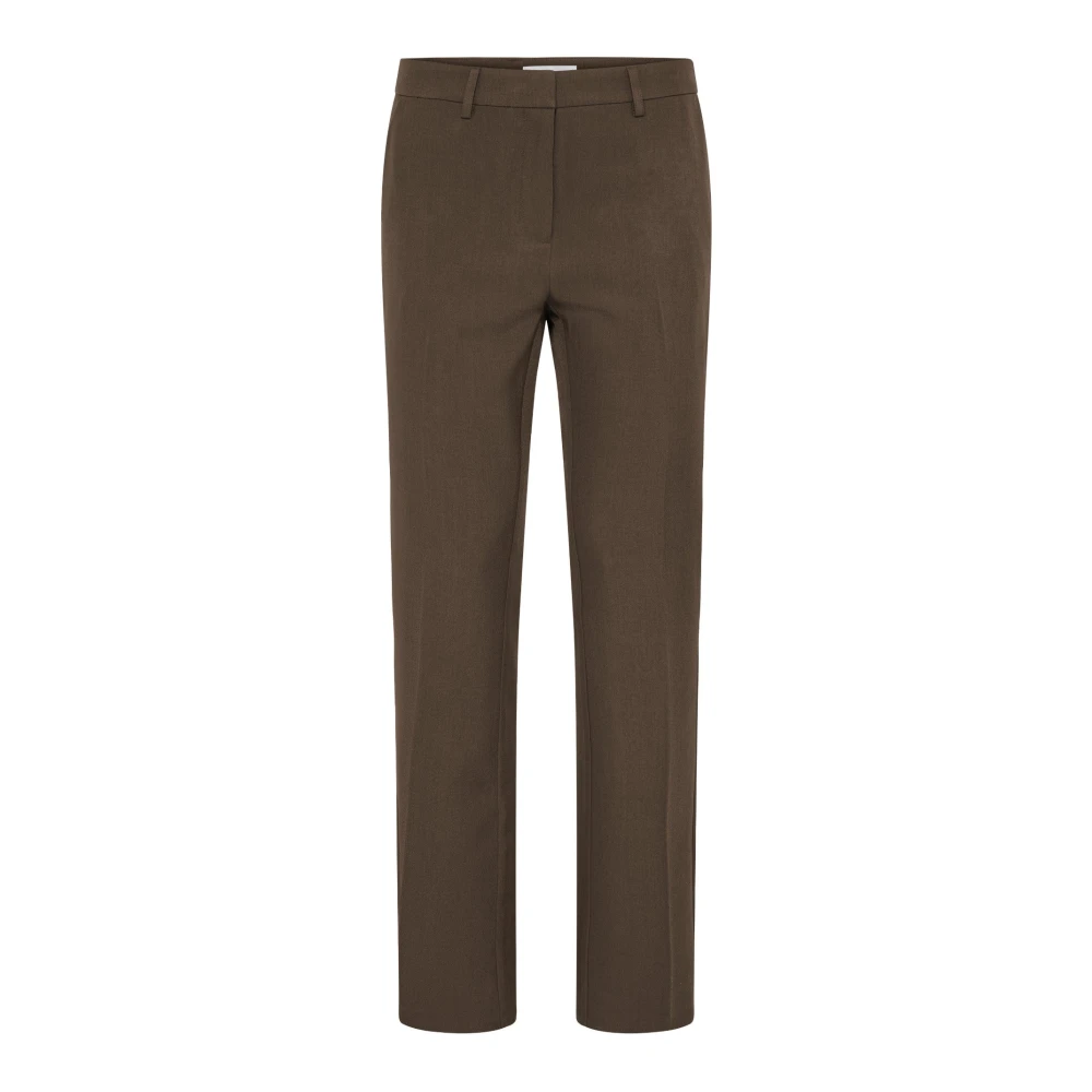 Ichi Damen Slate Schwarz Melange Stoffhose "Damen Hose Ihfava" erhältlich in Größe von Baur - Bild 4