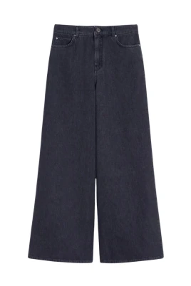 Jeans i mjuk bomullsdenim