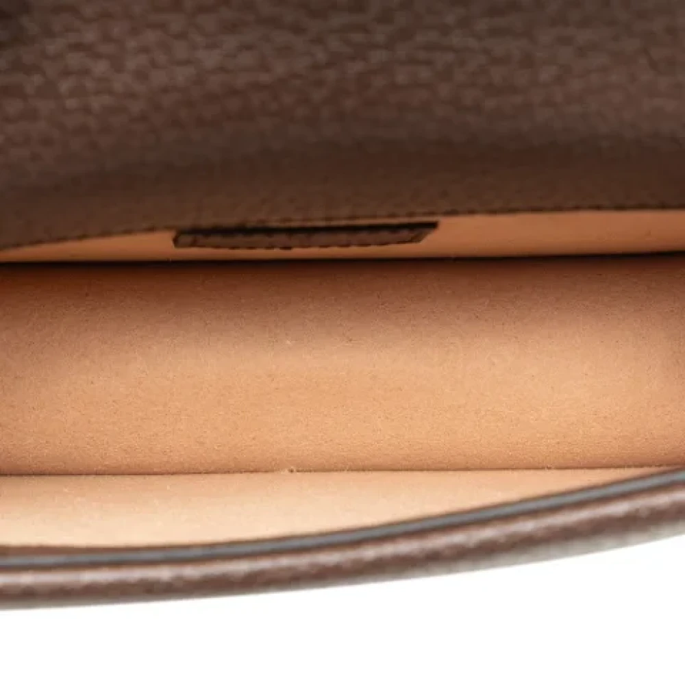Gucci Vintage Pre-owned Leather gucci-bags Brown Dames