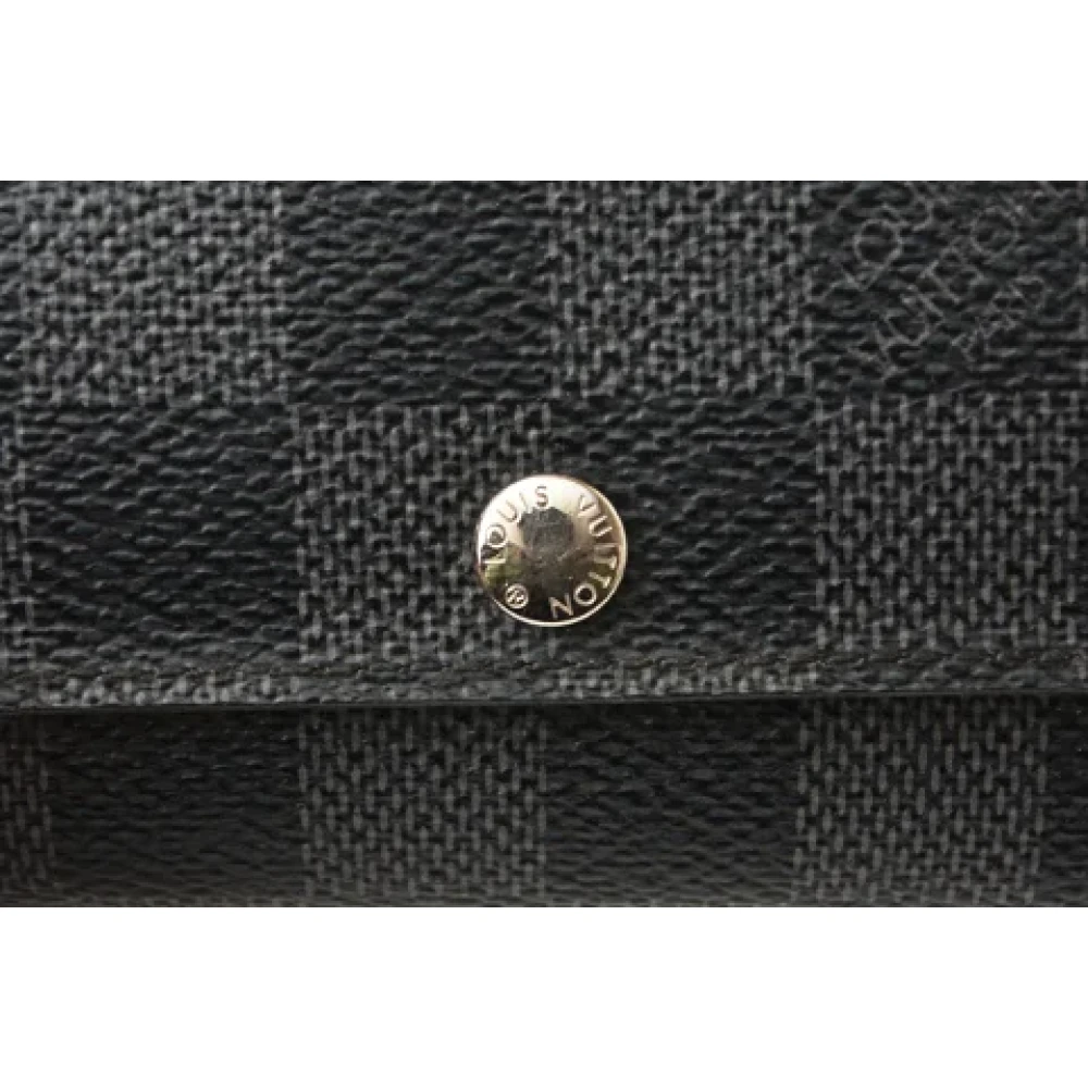Louis Vuitton Vintage Pre-owned Canvas key-holders Gray Heren