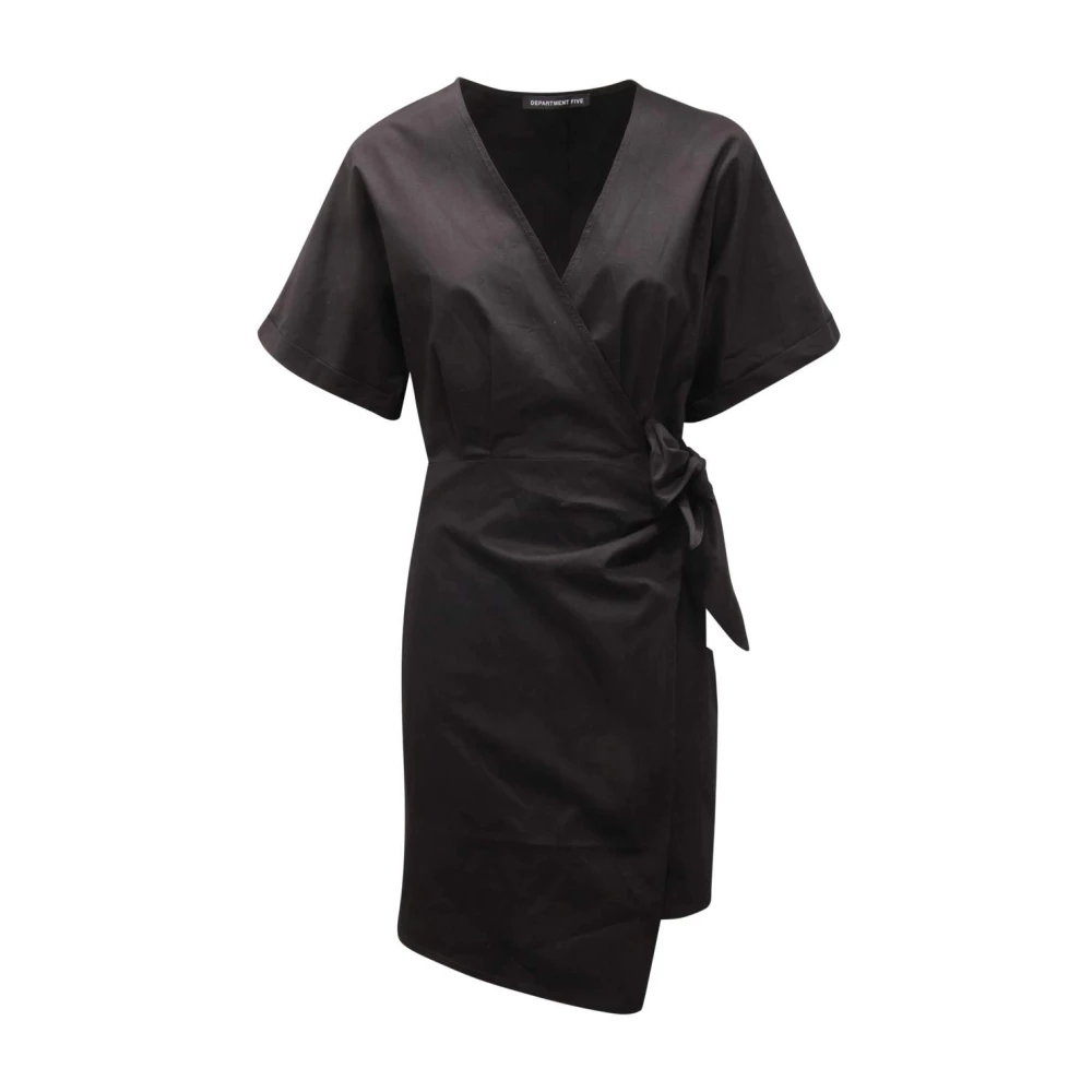 Department Five Women's Black Short Dresses, Xs, Elegant Jolie Wo Dress, Made In Italy