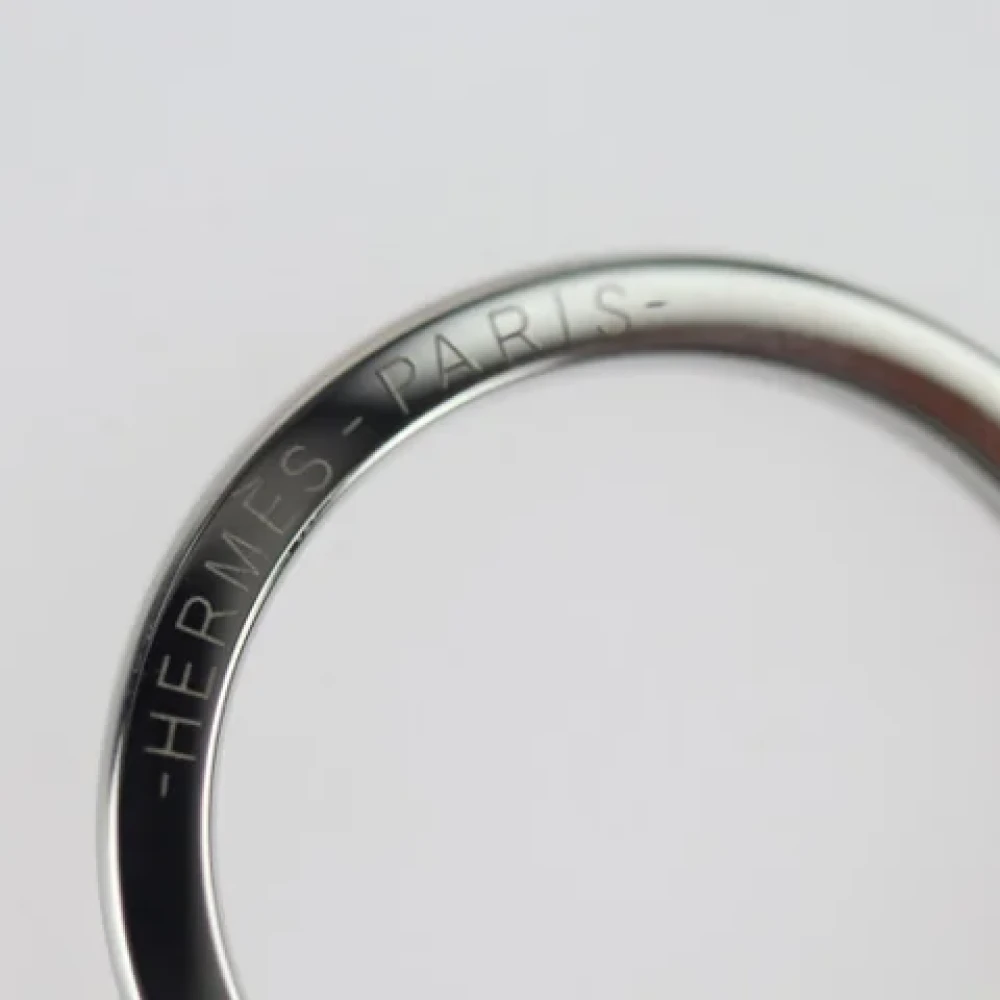 Hermès Vintage Pre-owned Metal key-holders Gray Dames