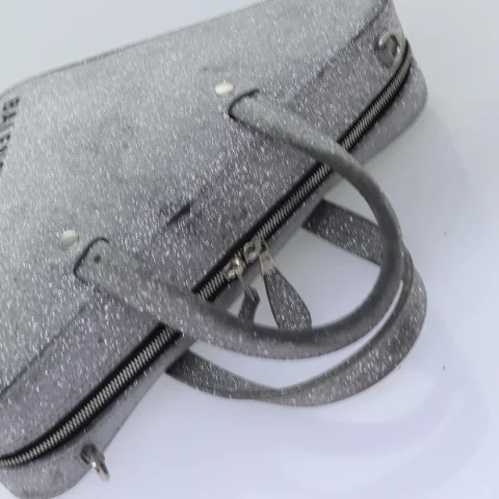Balenciaga Vintage Pre-owned Leather handbags Gray Dames