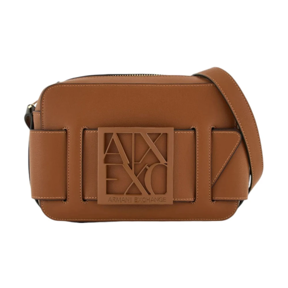 Armani Exchange Schoudertas Brown Dames