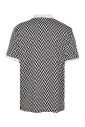 polo-devon-jacquard-noir-logo-classique