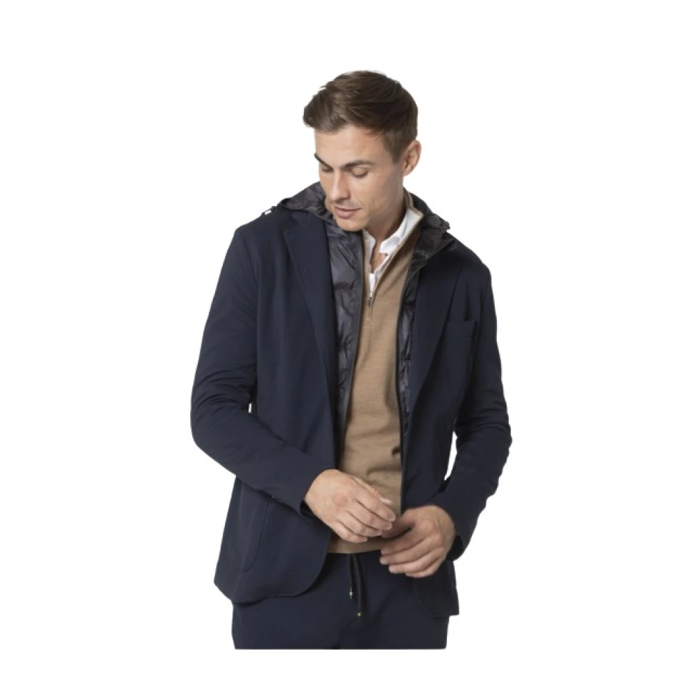 Mason's Hombre Azul Chaquetas, Talla: M