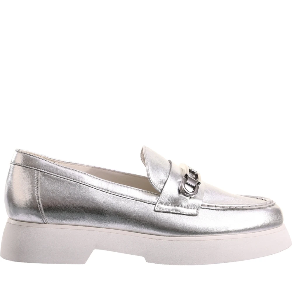 Högl Women's Silver Loafers For