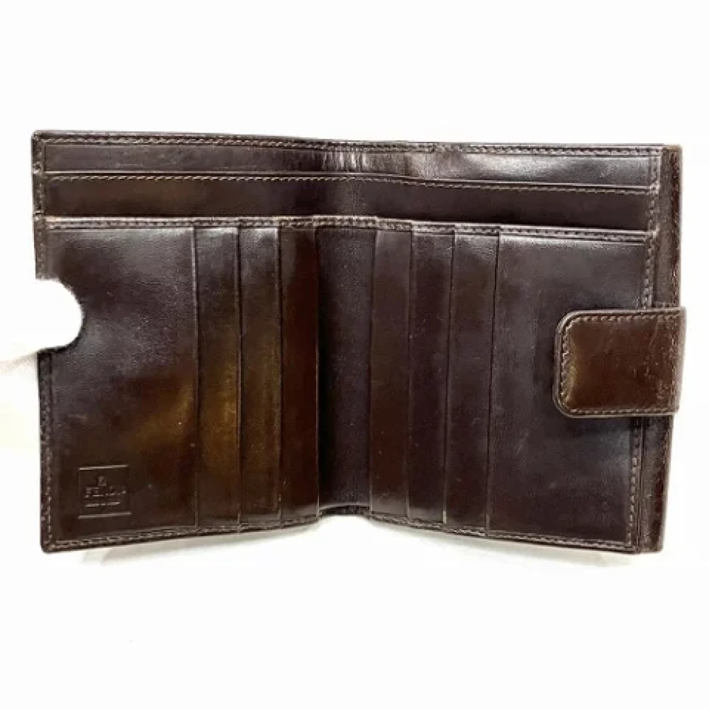 Fendi Vintage Pre-owned Canvas wallets Brown Unisex
