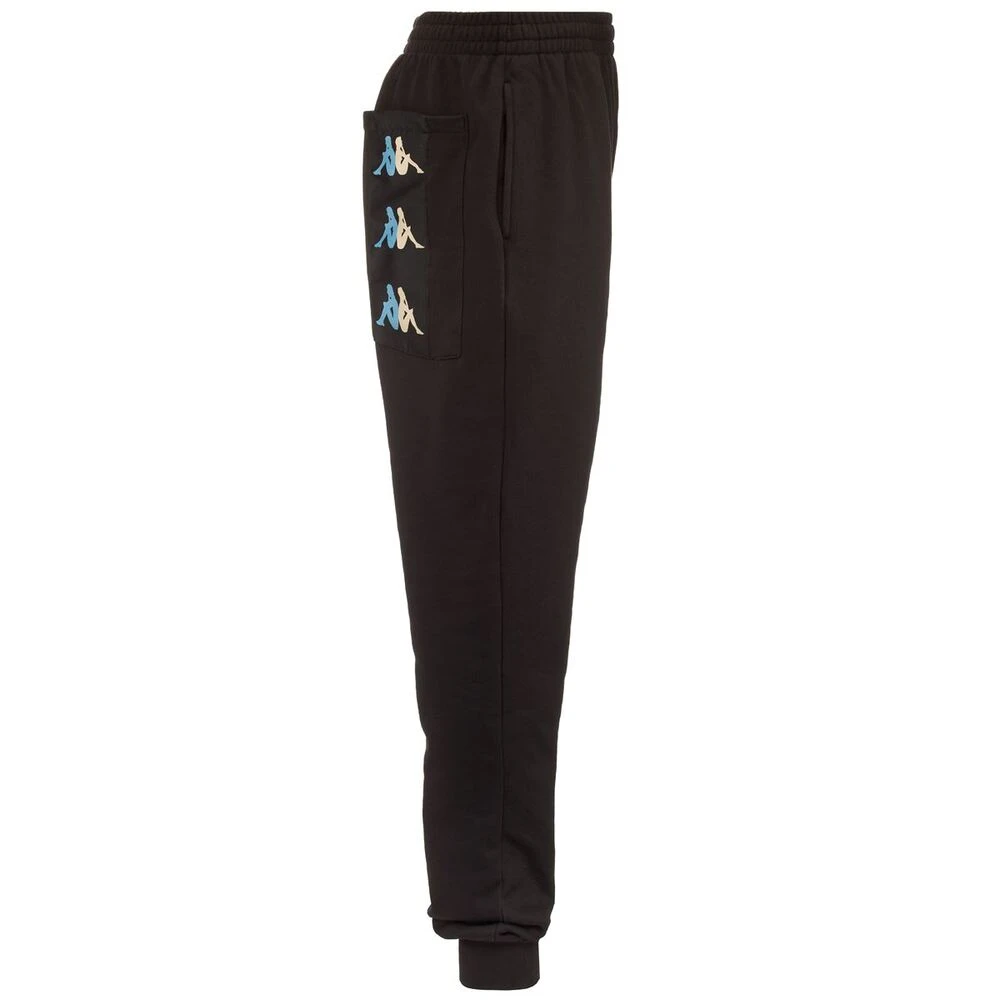 Kappa Casual Trainingsbroek Black Heren