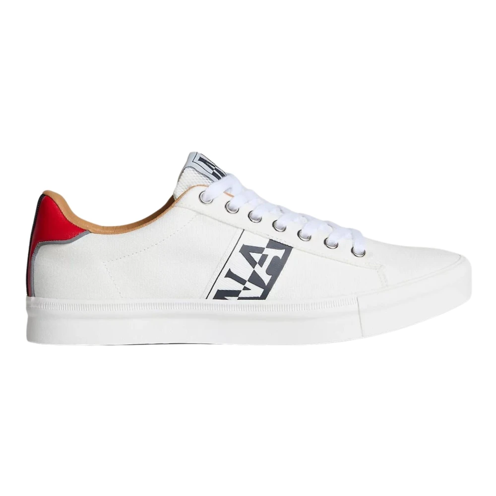 Napapijri Synthetische Canvas Sneakers Heren Schoenen Wit