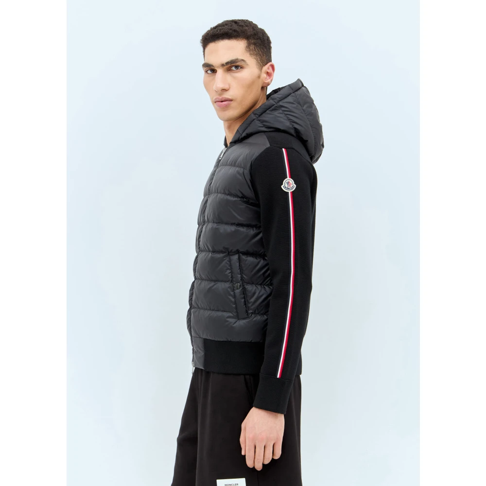 Moncler Gewatteerde ritsvest Black Heren