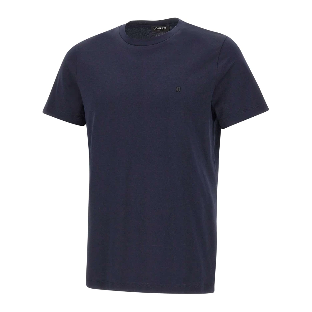 Dondup Herr Blå Toppar S, Bomull, T-Shirts Och Polos