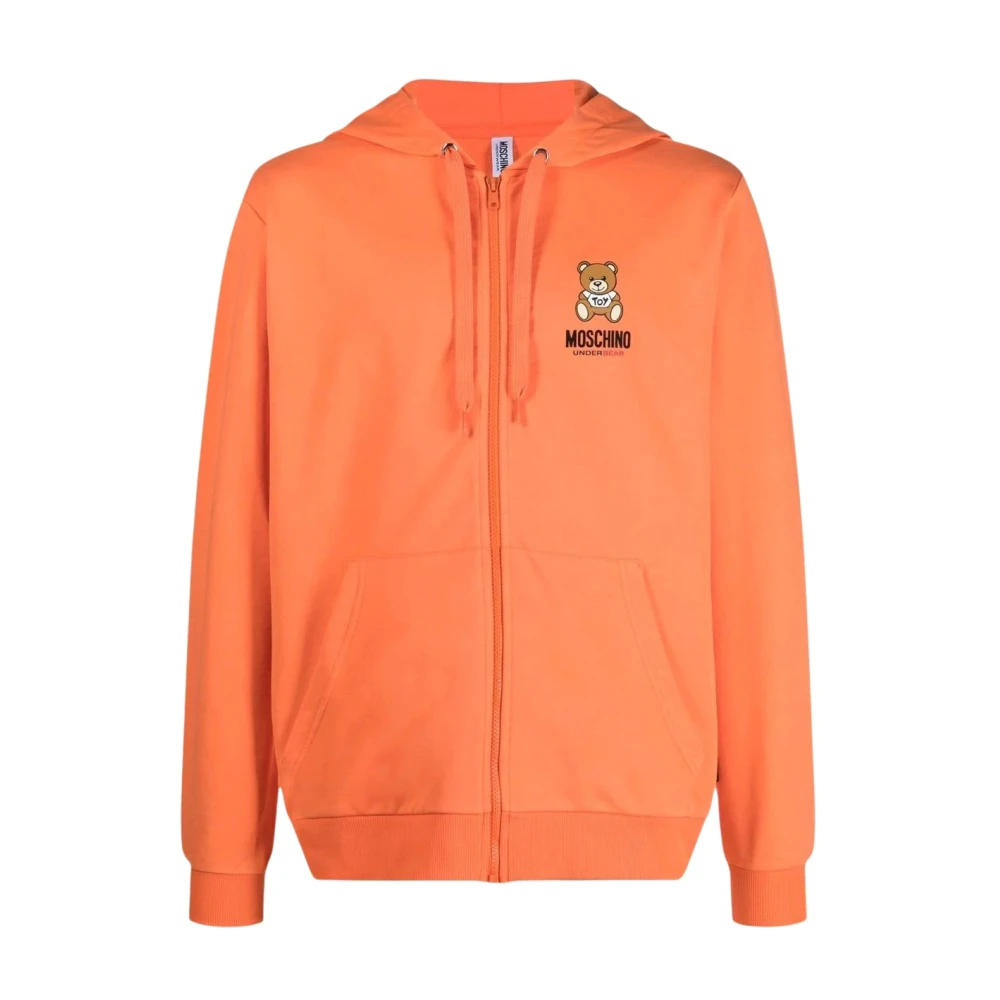 Moschino Pre-Owned Sweatshirt met rits Orange Heren