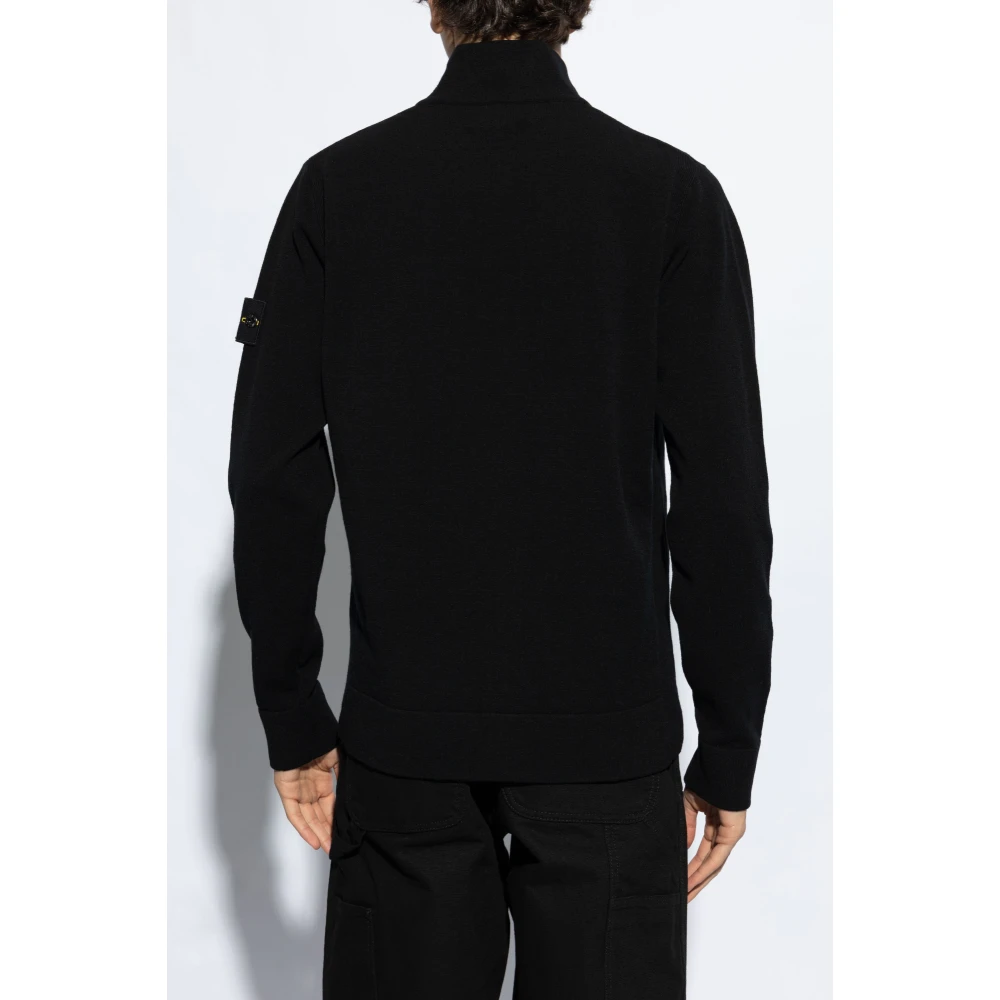 Stone Island Polo type sweater Black Heren